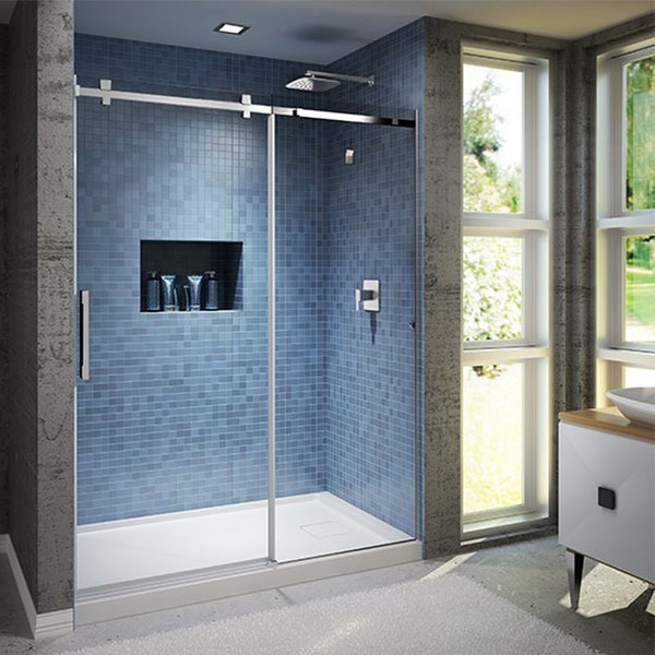 Clean shower doors