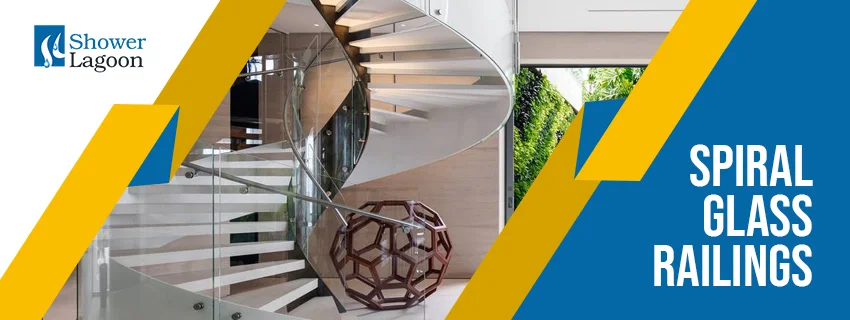 Spiral Glass Railings