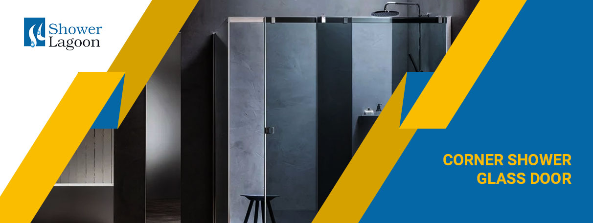 Corner Shower Glass Door