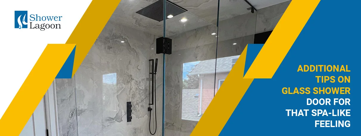 glass shower door installation